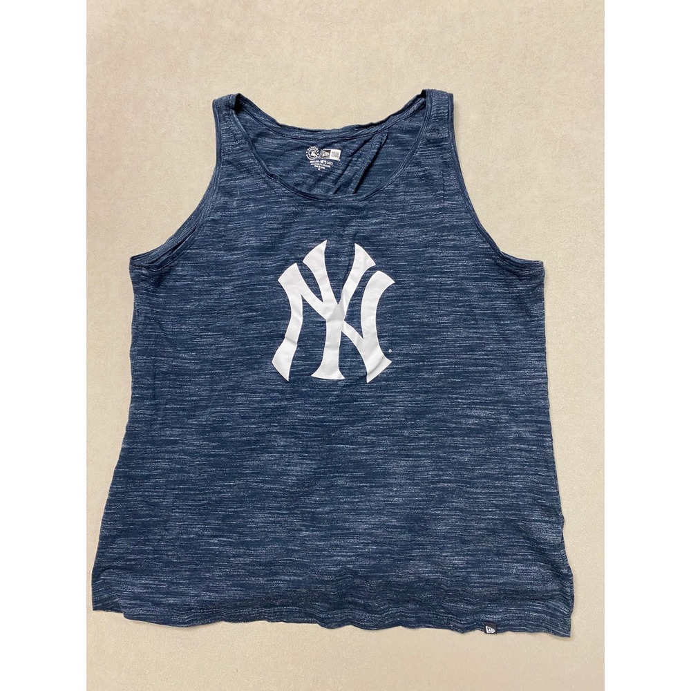 New Era MLB New York Yankees Space Dye Open Back Tank Top Navy XL